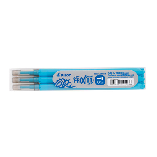 Pilot Frixion Point turquoise rollerball refill (3-pack) 402036 405041 - 1