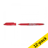 Pilot Frixion red ballpoint pen (12-pack)