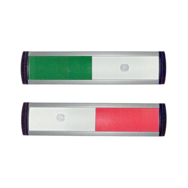 Posta Picto green/red sliding board, 12.5cm x 3cm 39200 400501 - 1