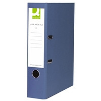 Q-Connect A4 lever arch file | Q-Connect KF20019 polypropylene | blue 70mm 10-pack KF20020 235043 - 1