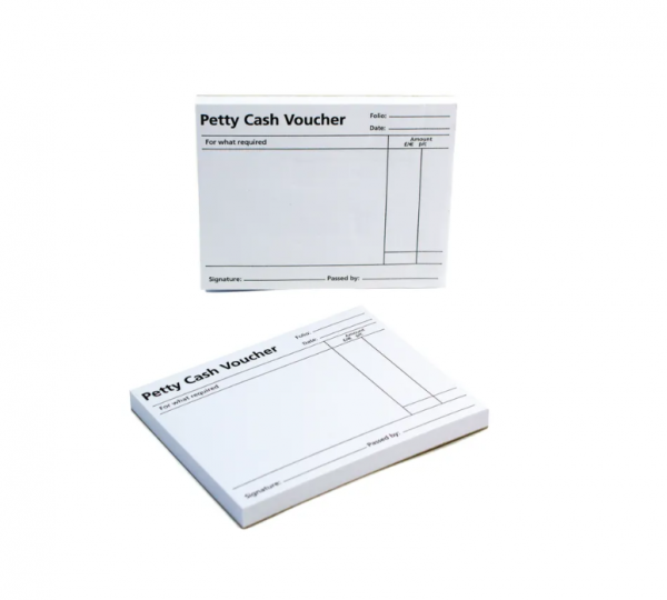 Q-Connect KF00103 Petty Cash Voucher Pad 125x101mm (10-pack) KF00103 299094 - 1