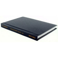 Q-Connect KF01062 Manuscript book A6 Ruled Feint, 96 sheets  246099 - 1