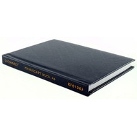 Q-Connect KF01062 Manuscript book A6 Ruled Feint, 96 sheets  246099