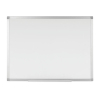 Q-Connect KF01081 aluminium magnetic whiteboard, 1800mm x 1200mm