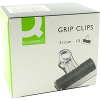 Q-Connect KF01289 gripclip, 51mm (10-pack) KF01289 235016 - 1