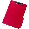 Q-Connect KF01298 red PVC clipboard