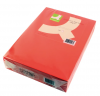 Q-Connect KF01427 bright red A4 copier paper, 80g (500 sheets)