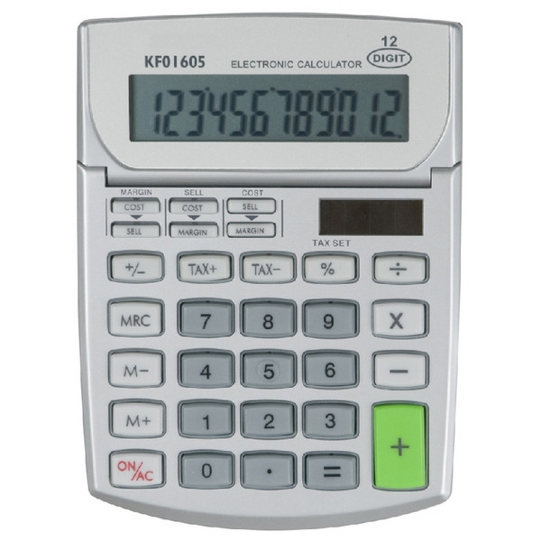 Q-Connect KF01605 12-digit semi-desktop calculator KF01605 246153 - 1