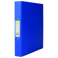 Q-Connect KF02003 blue A4 polypropylene ring binder, 25mm (10-pack) KF20035 500588