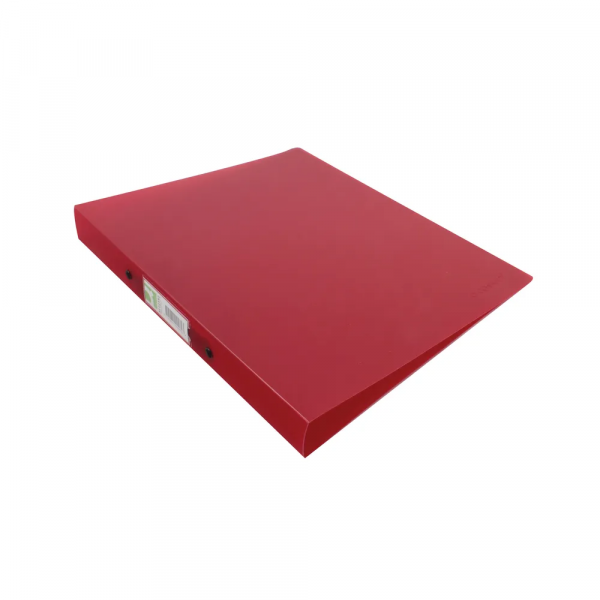 Q-Connect KF02482 frosted red A4 2-ring binder KF02482 235146 - 1