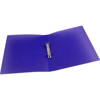 Q-Connect KF02486 frosted purple A4 2-ring binder KF02486 235150