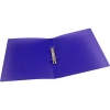 Q-Connect KF02486 frosted purple A4 2-ring binder