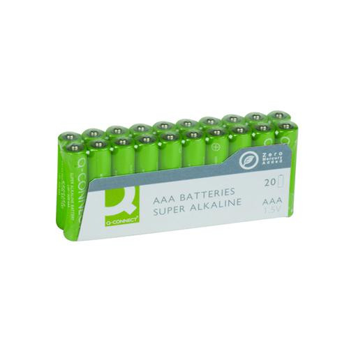 Q-Connect KF10849 AAA LR03 batteries (20-pack)  500085 - 1