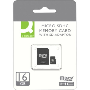 Q-Connect KF16012 Micro SD Card 16GB, Class 10 KF16012 246214 - 1