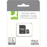 Q-Connect KF16012 Micro SD Card 16GB, Class 10 KF16012 246214