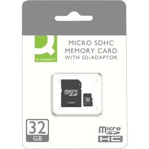 Q-Connect KF16013 Micro SD Card 32GB, Class 10 KF16013 246215 - 1