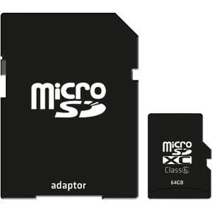 Q-Connect KF16128 Micro SD Card 64GB, Class 10 KF16128 246216 - 1