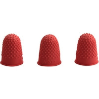 Q-Connect KF21507 Thimblette No.00 Red (Pk 12) KF21507 246162 - 1