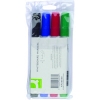 Q-Connect KF26038 whiteboard marker assorted (4-pack)