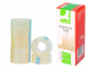 Q-Connect KF27013 easy-tear tape 19mm x 33m, pack of 8 rolls