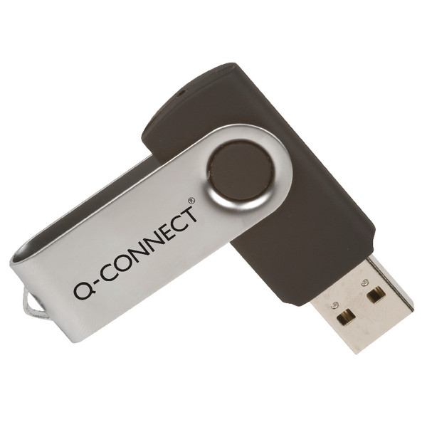 Q-Connect KF41511 silver/black USB 2.0 / 4GB KF41511 235165 - 1