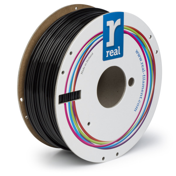 REAL black PLA filament 2.85mm, 1kg  DFP02020 - 1