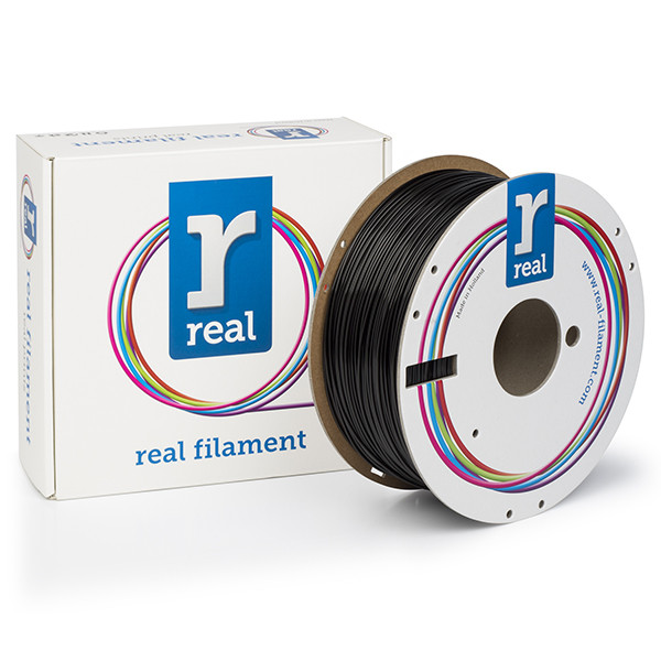 REAL filament black 1.75 mm PLA 1 kg  DFP02296 - 1