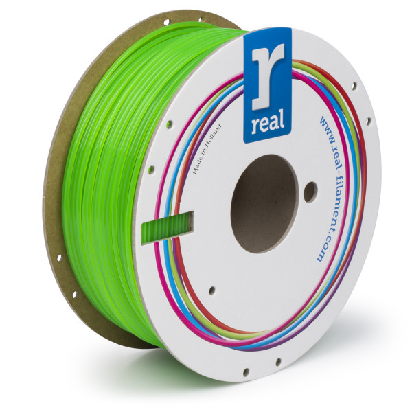 REAL fluorescent green PLA filament 2.85mm, 1kg  DFP02037 - 1