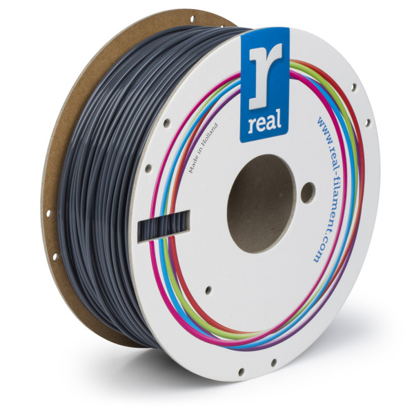 REAL grey PLA filament 2.85mm, 1kg  DFP02028 - 1