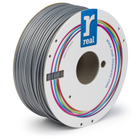 REAL silver ABS filament 2.85mm, 1kg  DFA02024