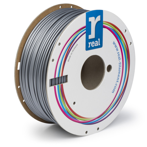 REAL silver PLA filament 2.85mm, 1kg  DFP02027 - 1