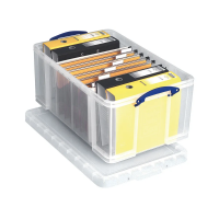 RUP Really Useful 64L transparent plastic storage box RUP80007 238000