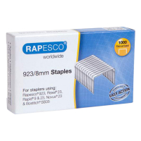 Rapesco 23/8 staples galvanised (1000-pack) 1236 226815