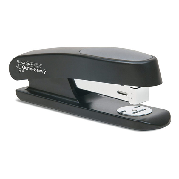 Rapesco ECO Germ-Savvy antibacterial Sting Ray black stapler RR7260B3 202095 - 1