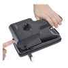 Rapesco HD865-P black heavy duty 2-hole punch (63-sheets) 1631 202097 - 3