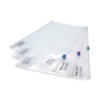 Rapesco transparent A4+ folder with plastic zip closure (5-pack) 0978 202067