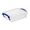 Really Useful Box transparent storage box, 0.35 litre