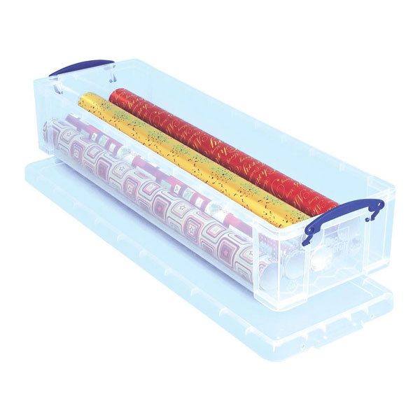 Really Useful Box transparent storage box, 22 litres UB22L 200415 - 1