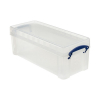 Really Useful Box transparent storage box, 6.5 litres