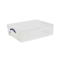 Really Useful Box transparent storage box, 70 litres UB70LC 200423