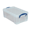 Really Useful Box transparent storage box, 9 litres