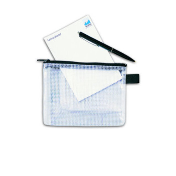 Rexel A4 black mesh pouch | Rexel 1300260 208085 - 1