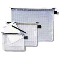 Rexel A5 black mesh pouch | Rexel 1300257 208087