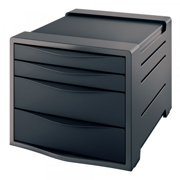 Rexel Choices black drawer unit (4 drawers) 2115609 208241 - 1