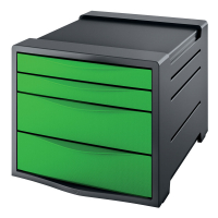 Rexel Choices green drawer unit (4 drawers) 2115612 208243