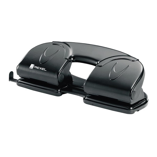 Rexel black 4-hole puncher (12-sheets) R08039 208207 - 1