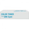 Ricoh 206 C cyan toner (original) 400995 074076 - 1