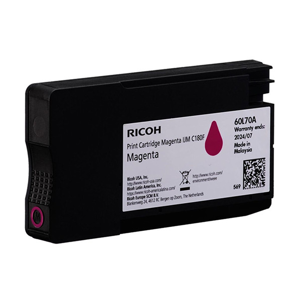 Ricoh 408519 magenta ink cartridge (original Ricoh) 408519 067272 - 1