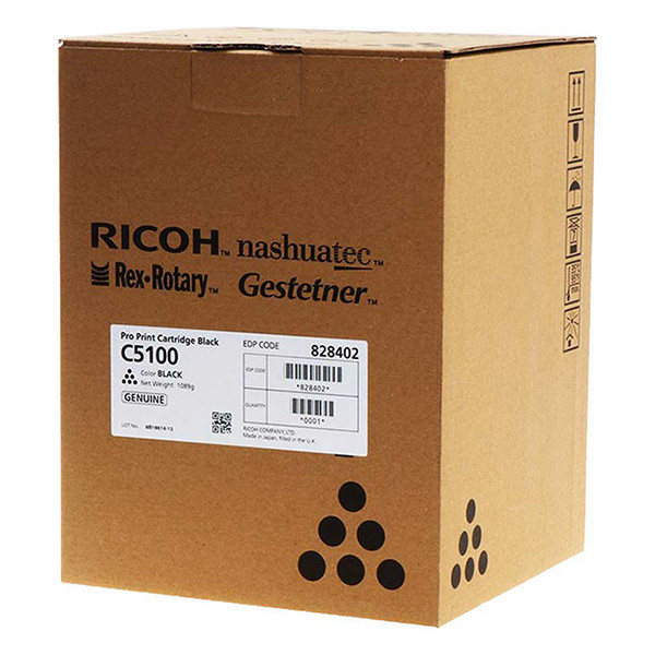 Ricoh 828225 black toner (original) 828225 828402 073532 - 1