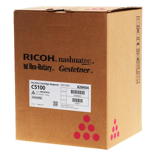 Ricoh 828227 magenta toner (original) 828227 828404 073528 - 1